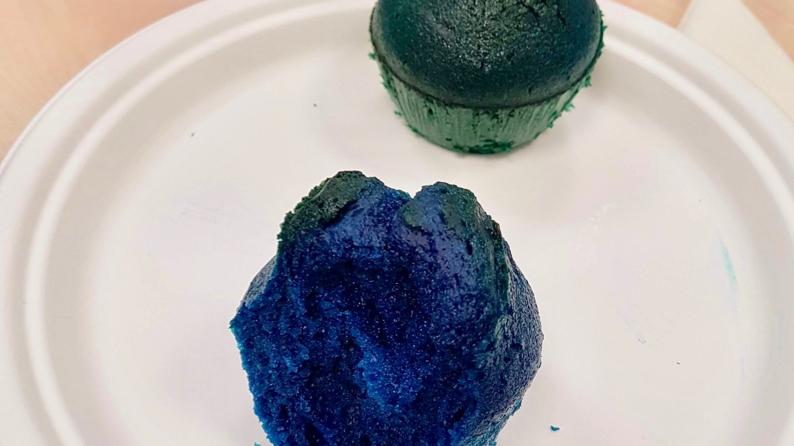 blue muffins