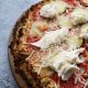 close up of pizza