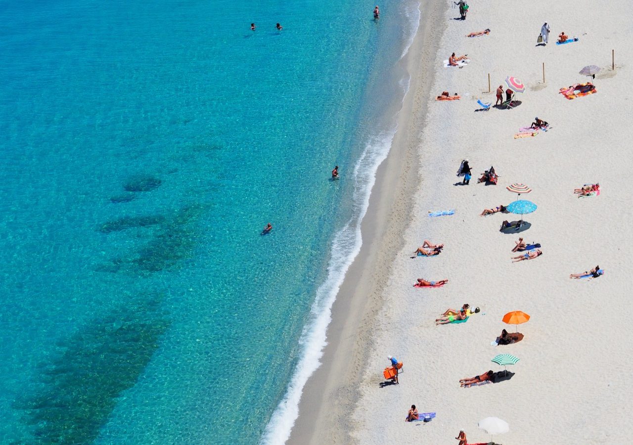 People on beach