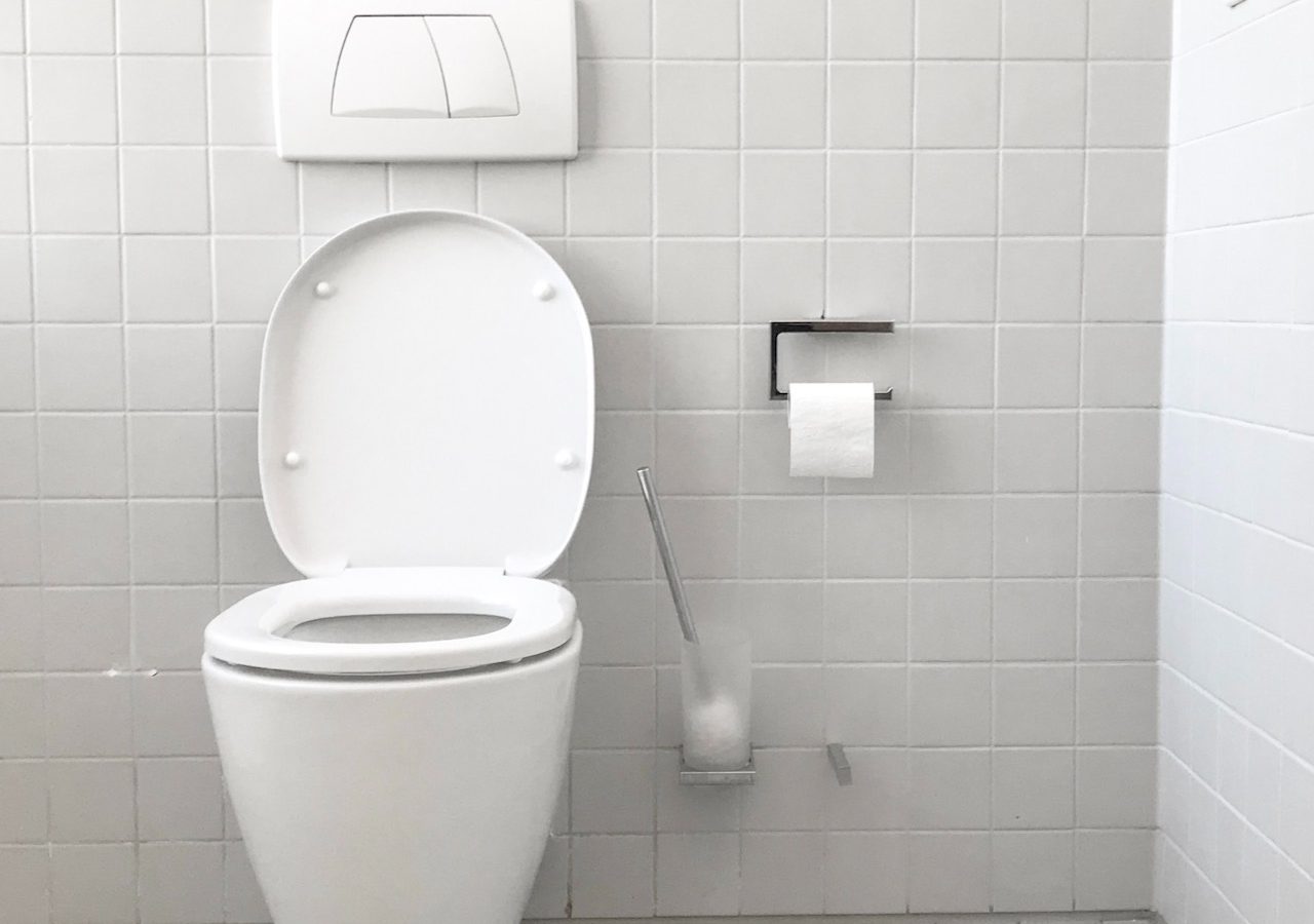 White bathroom