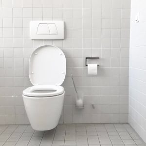 White bathroom