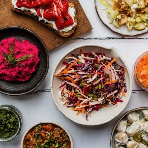 Brightly coloured food to eat the rainbow