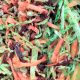 Cabbage, carrot and beetroot coleslaw in bowl