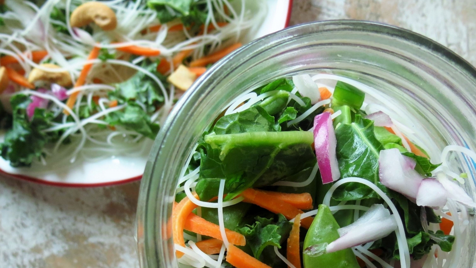 Mason-jar salads