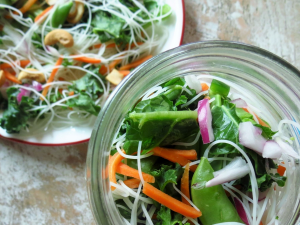 Mason-jar salads