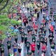 People running marathon exercise